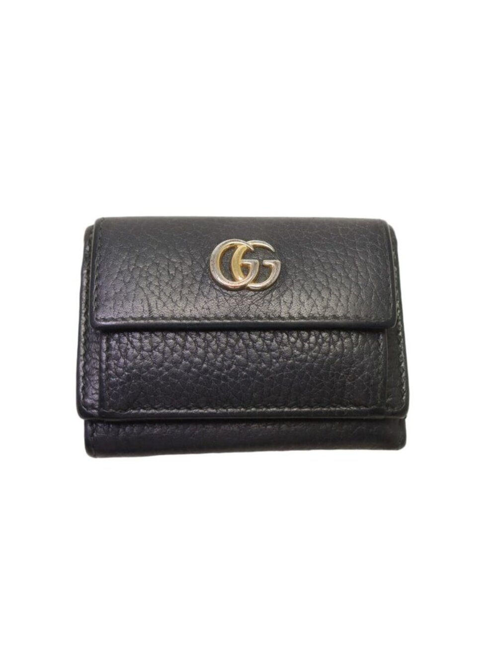 Gucci GG Marmont Leather Trifold Wallet